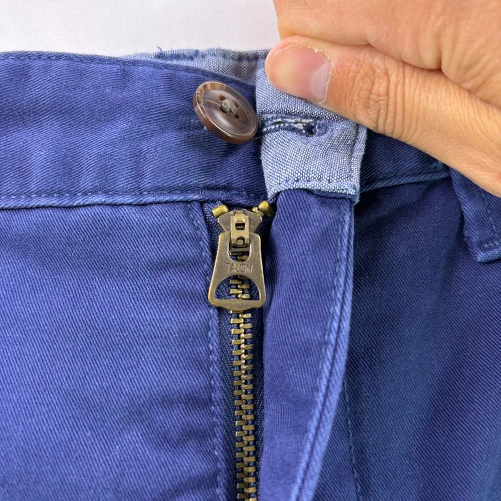 Polo Ralph Lauren Relaxed Fit Chino Shorts Mens 32 Navy Blue‎ 9